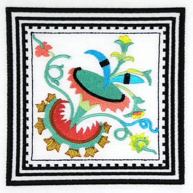 BFC0751 Ancient Italian Tiles Quilt Blocks II