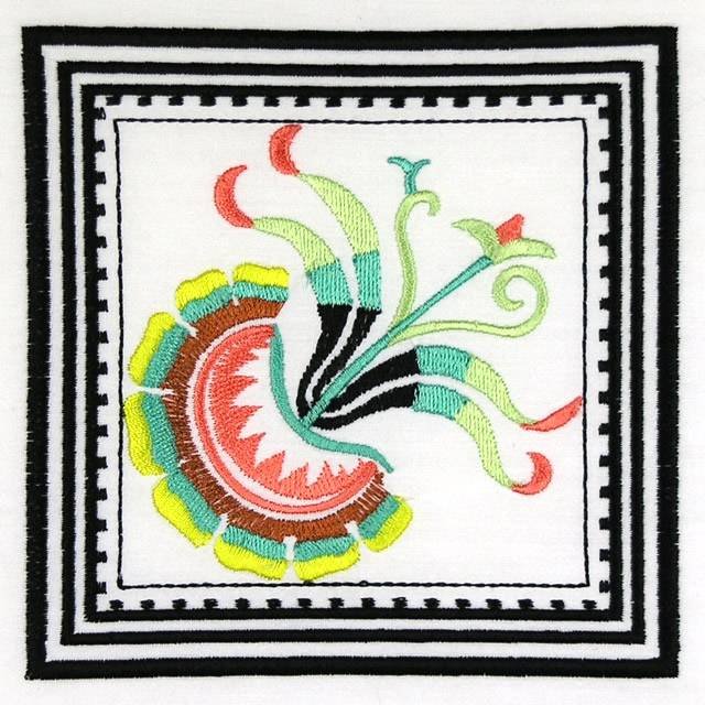 BFC0751 Ancient Italian Tiles Quilt Blocks II