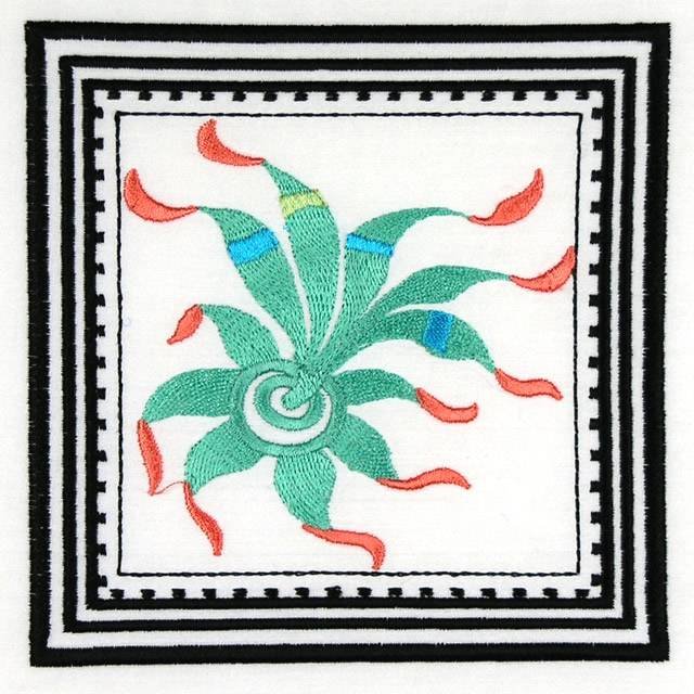 BFC0751 Ancient Italian Tiles Quilt Blocks II