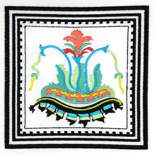 BFC0753 Quilt In the Hoop Ancient Italian Tiles Quilt Blocks II