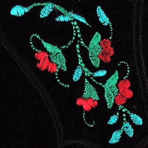 BFC0756 QIH Peacock Paisley Bag