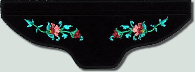 BFC0756 QIH Peacock Paisley Bag