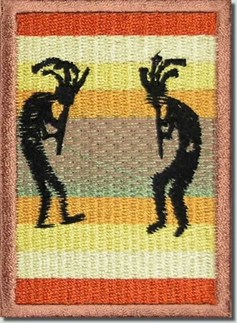 BFC0759 QIH Kokopelli Wallhanging
