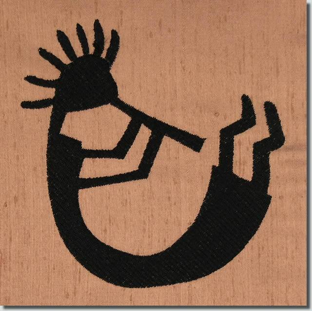 BFC0759 QIH Kokopelli Wallhanging