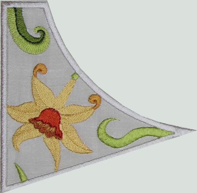 BFC0766 QIH Art Nouveau Hobo Bag