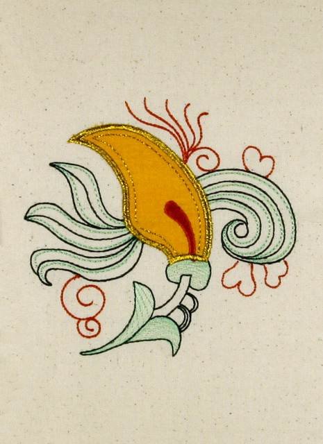 BFC0770 Turkish Motifs with Applique