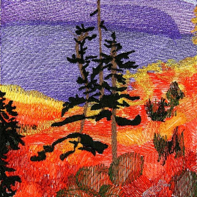 BFC0773 Window - Four Seasons - Fall Sunrise