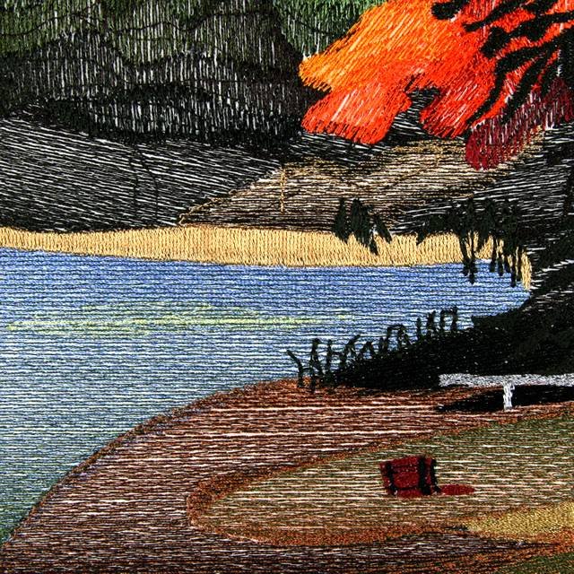 BFC0773 Window - Four Seasons - Fall Sunrise