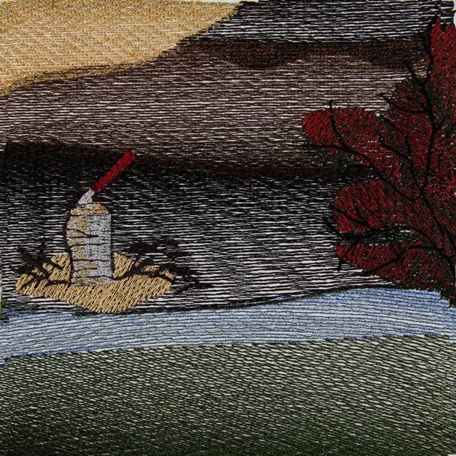 BFC0773 Window - Four Seasons - Fall Sunrise