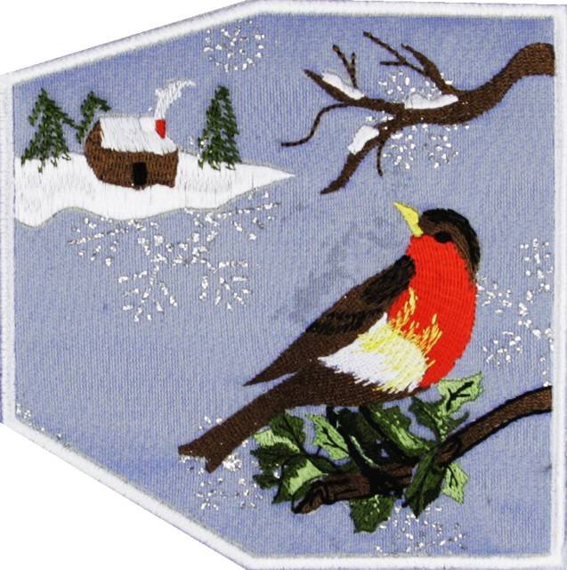 BFC0776 QIH Victorian Christmas Tote Bag