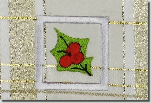 BFC0776 QIH Victorian Christmas Tote Bag