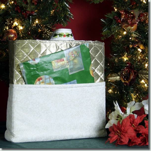 BFC0776 QIH Victorian Christmas Tote Bag