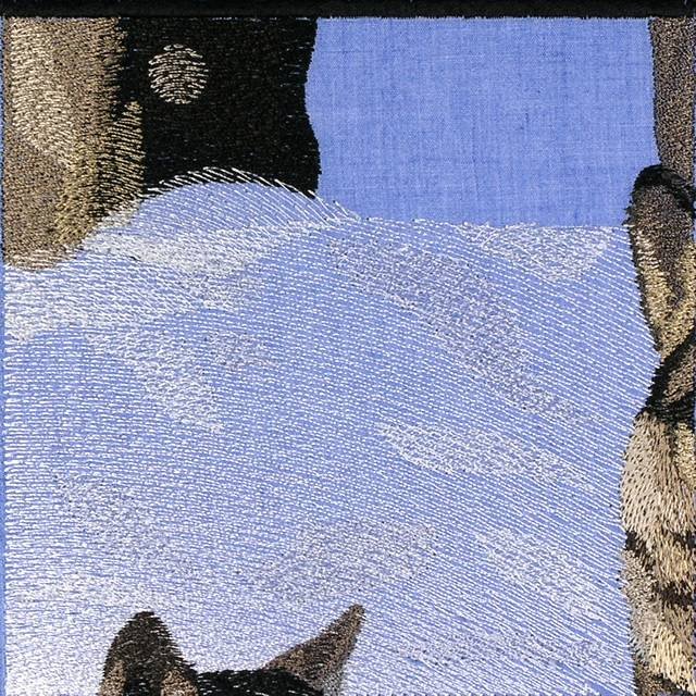 BFC0778 Window - Two Wolves