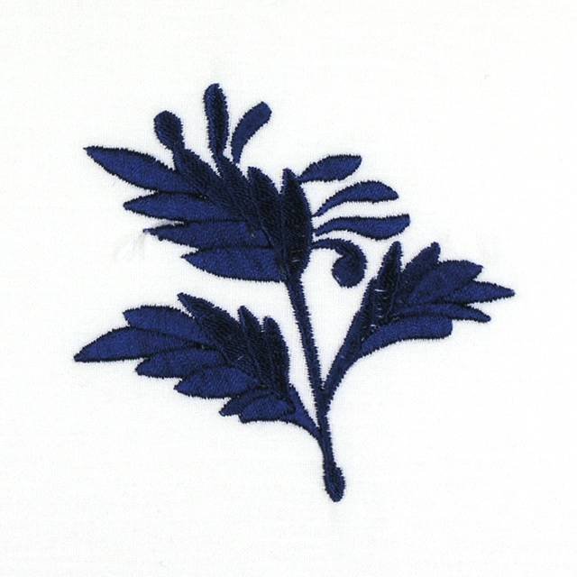 BFC0780 Chinese Indigo Work