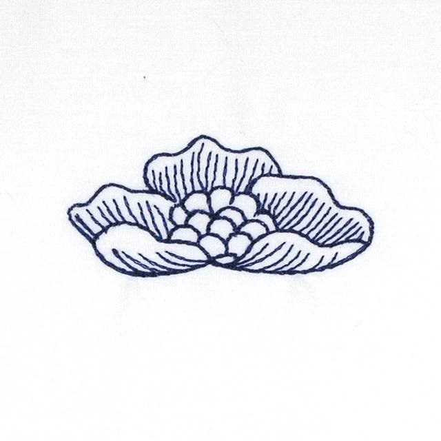 BFC0780 Chinese Indigo Work