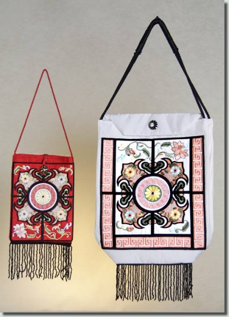 BFC0782 Chinese Handbag and Necklace
