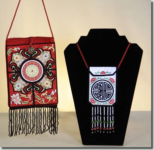BFC0782 Chinese Handbag and Necklace