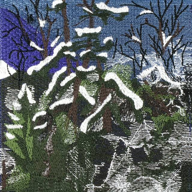 BFC0783 Window - Four Seasons - Winter Peace