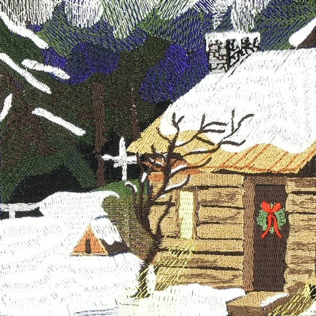 BFC0783 Window - Four Seasons - Winter Peace