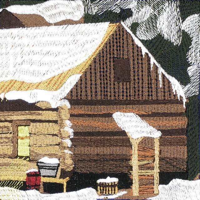 BFC0783 Window - Four Seasons - Winter Peace