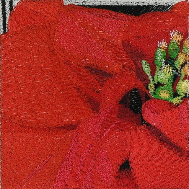 BFC0786 Window - A Poinsettia II