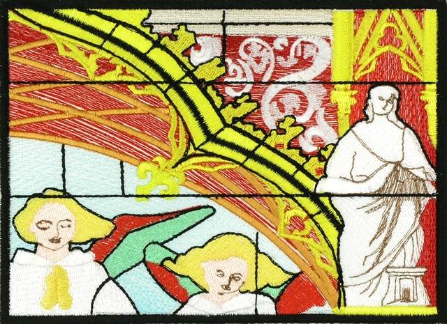 BFC0787 Stained Glass - Adoration of the Magi