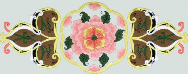 BFC0529 Ancient Russian Florals