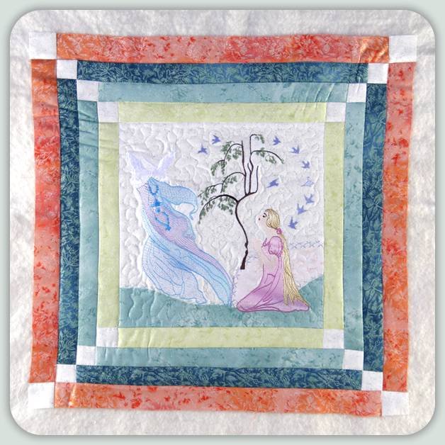 BFC0791 Block 2 of 12 Fairy Land Quilt - The New Fairy