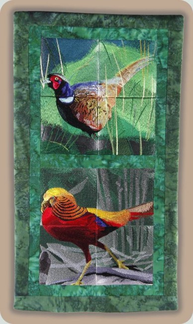 BFC0792 Two Pheasants