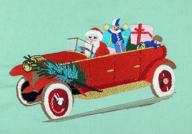 BFC0794 Santa on the Move