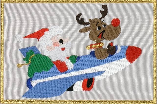 BFC0798 Postcards - Santa on the Move