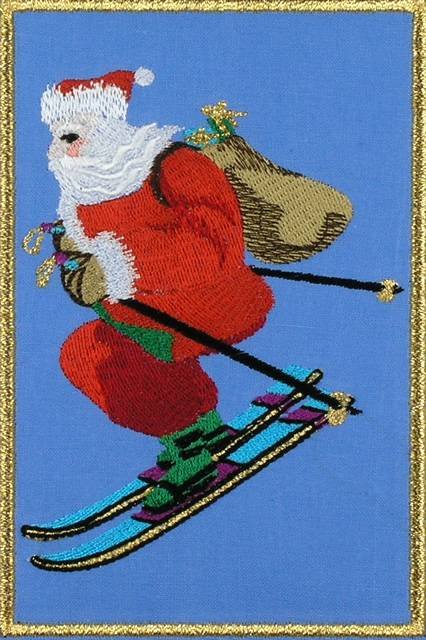BFC0798 Postcards - Santa on the Move