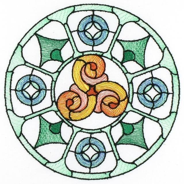 BFC0800 Stained Glass Mandalas