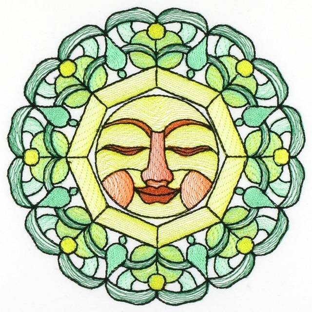 BFC0800 Stained Glass Mandalas
