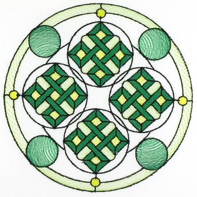 BFC0800 Stained Glass Mandalas