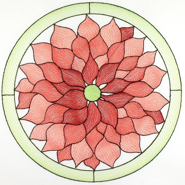 BFC0800 Stained Glass Mandalas