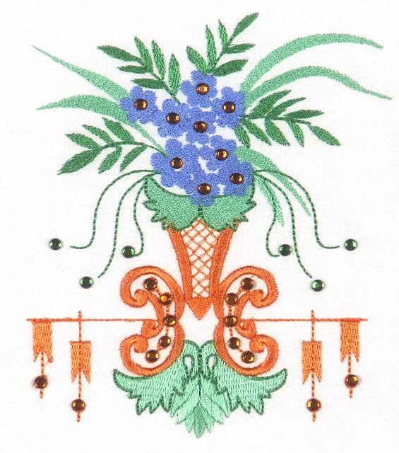 BFC0803 Floral Bling