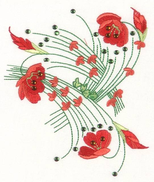 BFC0803 Floral Bling