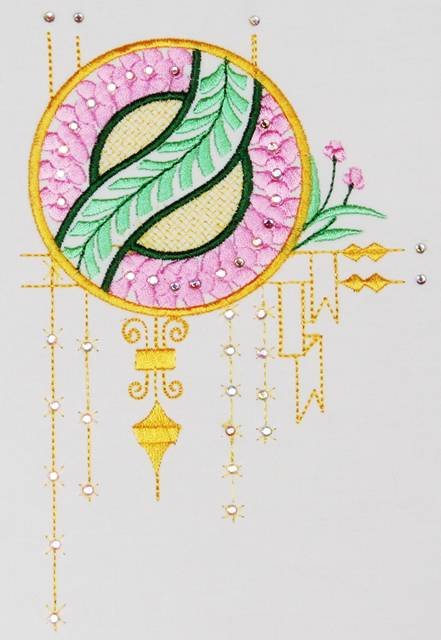 BFC0803 Floral Bling