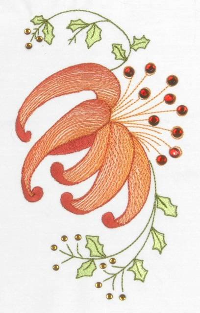 BFC0803 Floral Bling