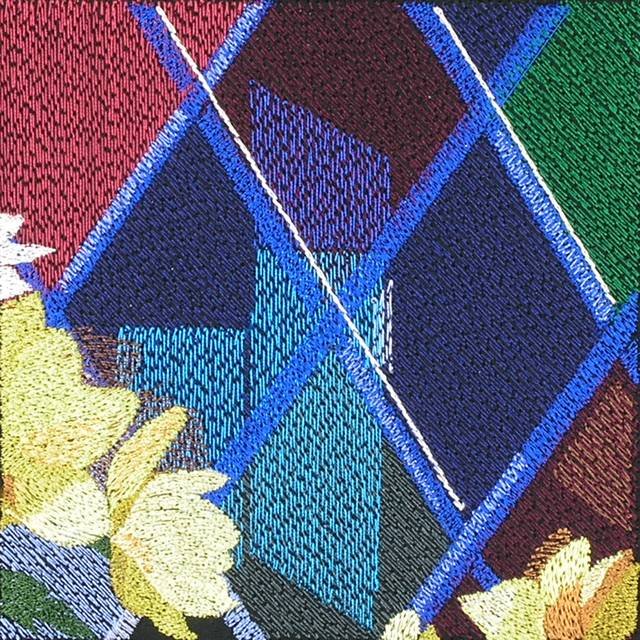 BFC0813 Window - Flowers by a Window