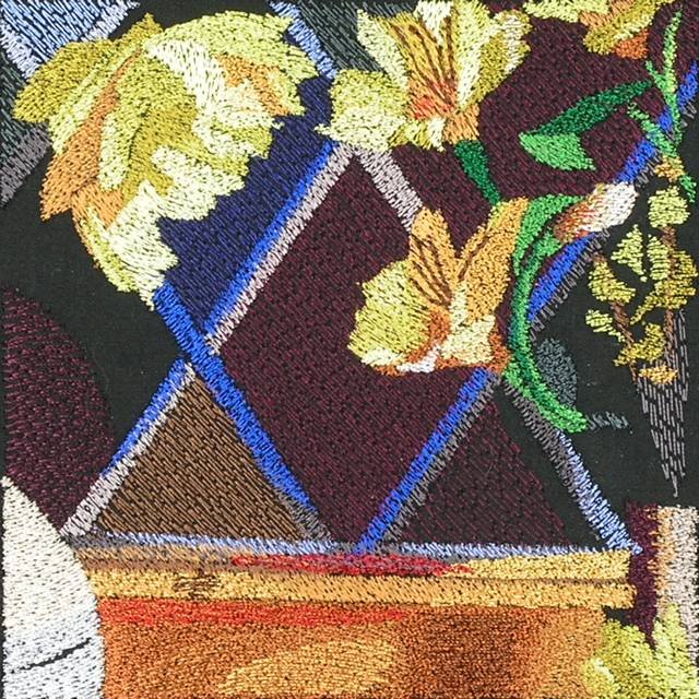 BFC0813 Window - Flowers by a Window