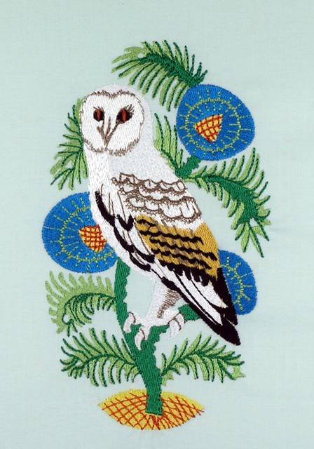 BFC0817 Art Nouveau Birds II