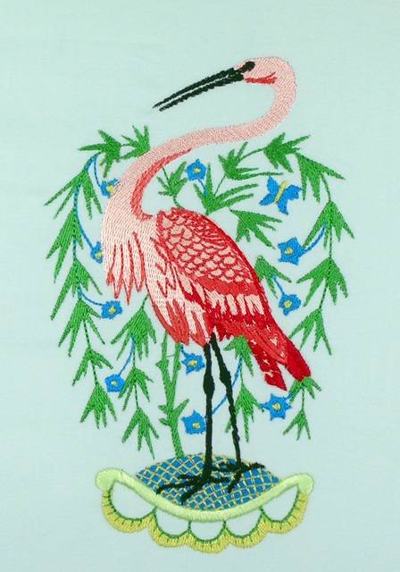 BFC0817 Art Nouveau Birds II