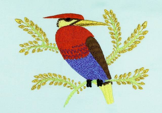 BFC0817 Art Nouveau Birds II