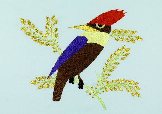 BFC0817 Art Nouveau Birds II