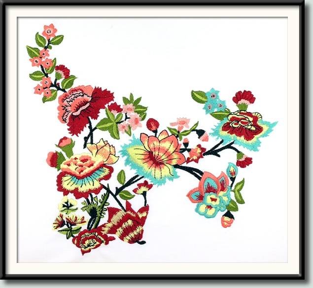 BFC0819 Floral Brocade