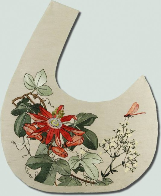 BFC0830 Passion Flower Handbag