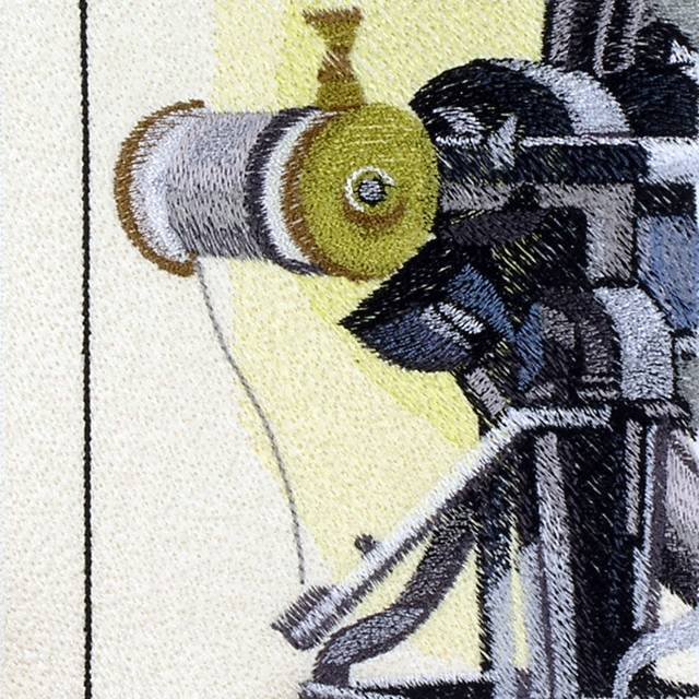 BFC0831 Window - Vintage Sewing Machine