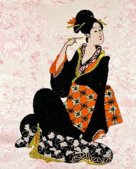 BFC0834 Lovely Geisha Series - Set I